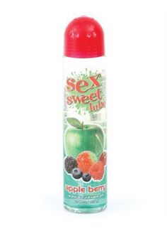 Вкусовой лубрикант с ароматом яблока и ягод Sex Sweet Lube - 197 мл.