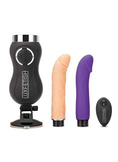 Портативная секс-машина Thrusting Compact Sex Machine c 2 насадками