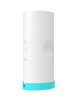 Белый мастурбатор Sense Max с вибрацией