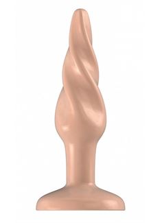 Телесная анальная пробка Butt Plug Rounded 3 Inch (7,6 см)