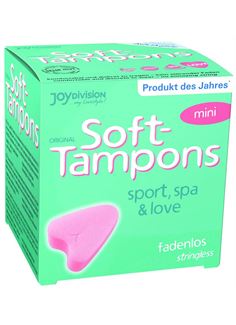Мягкие тампоны JoyDivision Soft-Tampons Mini (3 шт)