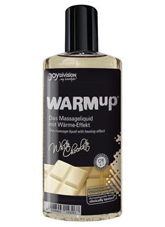 Разогревающее масло WARMup White chocolate - 150 мл.