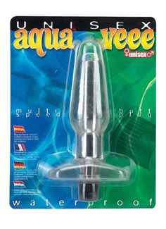 Анальный вибратор Aqua Veee (8,5 см)