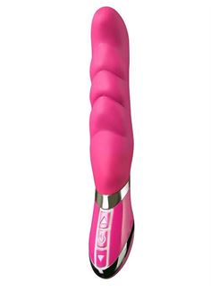 Розовый вибратор для G-стимуляции OPTIMAL G 7.5INCH RECHARGEABLE VIBRATOR - 19 см.