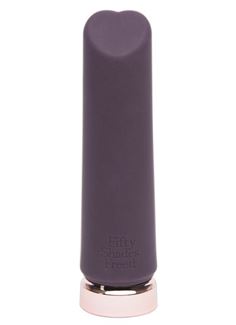 Фиолетовый мини-вибромассажёр Crazy For You Rechargeable Bullet Vibrator