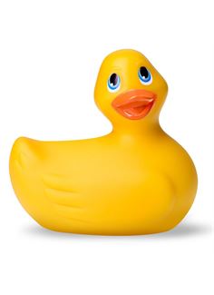 Жёлтый вибратор-утенок I Rub My Duckie малого размера