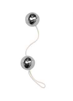 Серебристые вагинальные шарики LITTLE FRISKY LOVE BALLS SILVER