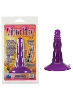 Анальная пробочка VIBRO PLAY PURPLE