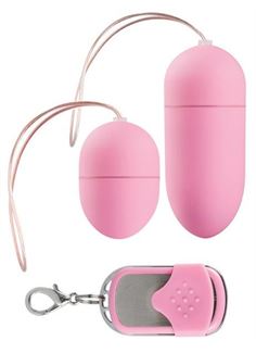 Розовые виброяйца Vibrating egg Two-pack с пультом ДУ