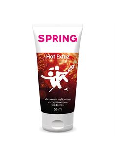 Согревающие интимный лубрикант Spring - Hot Extaz (50 мл)