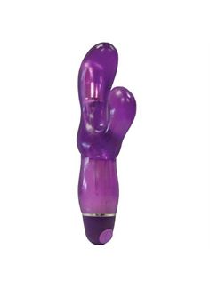 Фиолетовый вибратор ULTRA G-SPOT для точки G (15 см)