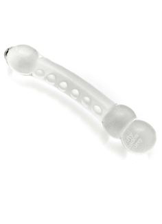 Прозрачный стеклянный фаллос Glass Massage Wand (19 см)