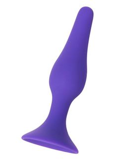 Фиолетовая анальная пробка (12,5 см)