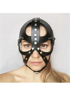 Кожаная маска-шлем Лектор