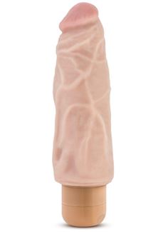 Рельефный вибратор-реалистик Mr. Skin Cock - Vibe 9 (17,8 см)