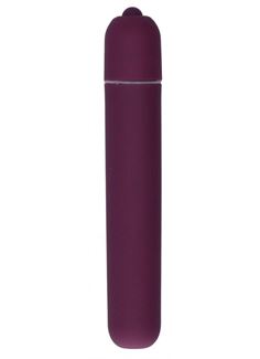 Фиолетовая вибропуля Bullet Vibrator Extra Long (10,5 см)