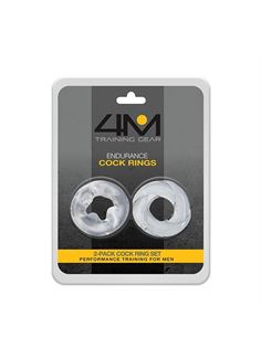 Набор из 2 эрекционных колец Endurance Cock Rings
