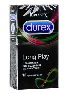 Презервативы для продления удовольствия Durex Long Play (12 шт)