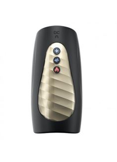 Черный мастурбатор Man Wand Pump One
