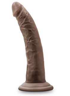 Коричневый фаллоимитатор 7" Cock With Suction Cup (19 см)