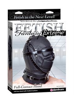 Кожаный шлем Fetish Fantasy Extreme Full-Contact Hood