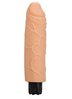 Телесный вибратор Realistic Skin Vibrator Regular - 18,3 см.