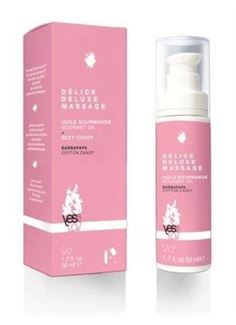 Массажное масло для тела DELICE DELUXE MASSAGE COTTON CANDY (50 мл)