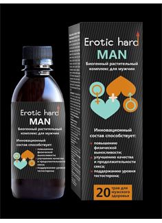 Мужской биогенный концентрат для усиления эрекции Erotic Hard Man (250 мл)