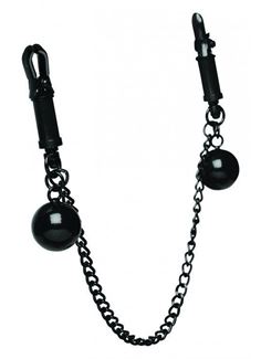 Зажимы для сосков с утяжелителями и цепочкой Clamps with Ball Weights and Chain