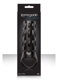 Темно-серая насадка на пенис RENEGADE REVERSIBLE POWER CAGE