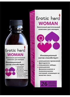 Женский биогенный концентрат для повышения либидо Erotic Hard Woman (250 мл)