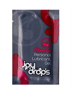 Пробник смазки на водной основе с ароматом вишни JoyDrops Cherry (5 мл)