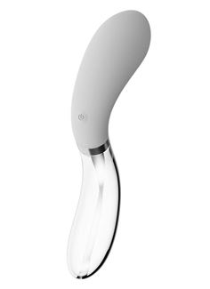 Двусторонний вибратор Curve LED (20,5 см)