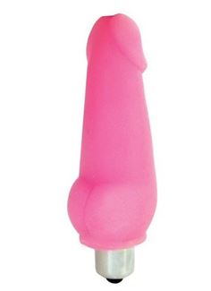 Розовый мини вибратор Vibrator Mini (9,5 см)