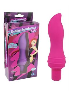 Розовый рельефный вибростимулятор Endless Indulgence Vibe (12 см)