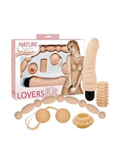 Эротический набор интим-игрушек Nature Skin Lovers Kit