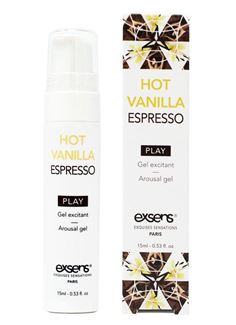 Возбуждающий гель Hot Vanilla Espresso Arousal Gel со вкусом ванильного эспрессо (15 мл)