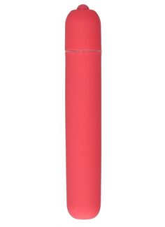 Розовая вибропуля Bullet Vibrator Extra Long (10,5 см)