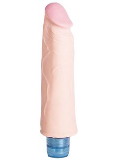 Телесный вибратор Vibro Realistic Cock Dildo (19 см)