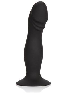 Анальный стимулятор Silicone Anal Stud на присоске - 14 см.