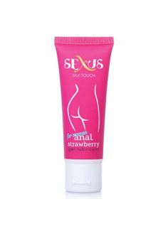 Анальный гель с ароматом клубники Silk Touch Strawberry Anal (50 мл)