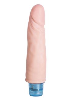 Телесный вибратор Vibro Realistic Cock Dildo без мошонки (17,5 см)