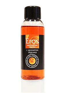Массажное масло Eros Exotic с ароматом персика (50 мл)