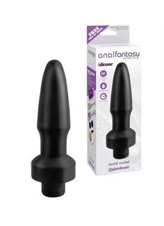 Анальный вибростимулятор Rectal Rocket (10,75 см)