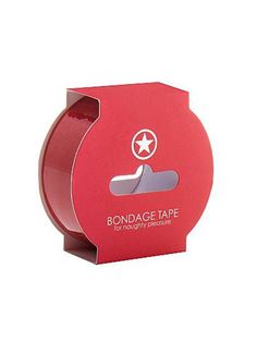 Красная лента Non Sticky Bondage Tape (17,5 м)