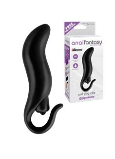 Анальный вибростимулятор точки G Pull Plug Vibe (8,2 см)