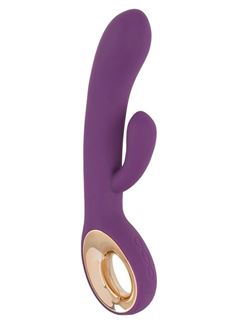Фиолетовый вибратор кролик Rabbit Grand (23,8 см)
