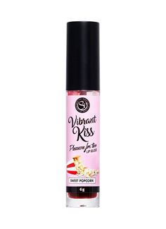 Бальзам для губ Lip Gloss Vibrant Kiss со вкусом попкорна (6 гр)