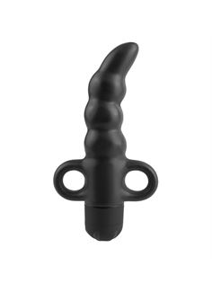 Вибромассажер простаты Vibrating P-Spot Ribbed (9,5 см)