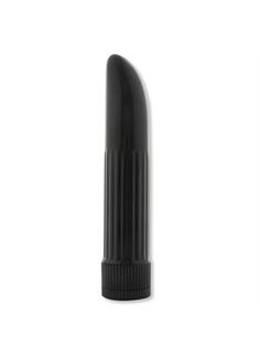 Черный миниатюрный вибратор Ladyfinger (13 см)